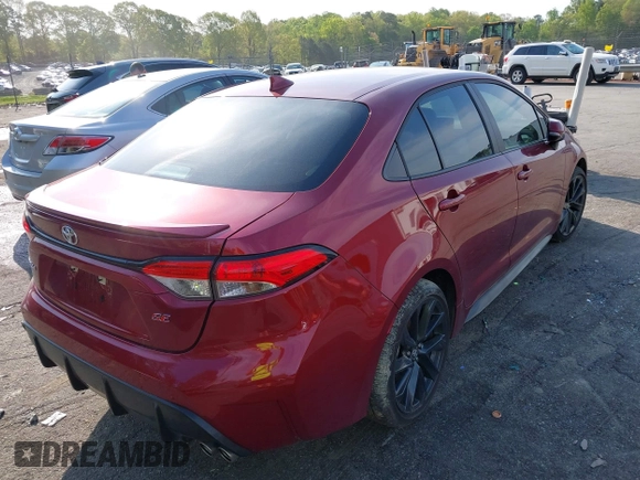 2023 Toyota Corolla SE with VIN 5YFS4MCE8PP167962, listed as a IAAI auction lot 42010518 with 5,648 mi miles and . Bid and sale history available at DreamBid. Image 4.