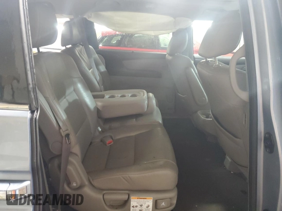 2013 Honda Odyssey EX-L with VIN 5FNRL5H64DB080141, listed as a Copart auction lot 49553235 with 128,358 mi miles and Salvage Title. Bid and sale history available at carsss.com. Image 11.