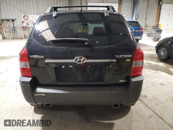 2008 Hyundai Tucson SE with VIN KM8JN72D88U807705, listed as a Copart auction lot 77490174 with 89,117 mi miles and Salvage Title. Bid and sale history available at carsss.com. Image 6.