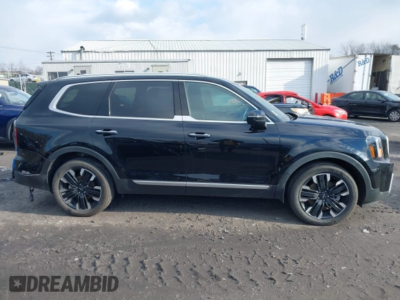 2024 Kia Telluride SX Prestige X-Pro with VIN 5XYP5DGC9RG508532, listed as a IAAI auction lot 41055717 with 4,808 mi miles and . Bid and sale history available at DreamBid. Image 13.
