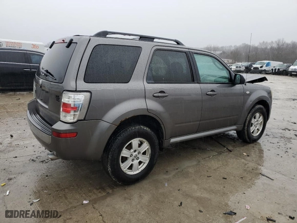 2009 Mercury Mariner with VIN 4M2CU81G39KJ17532, listed as a Copart auction lot 43907455 with 214,212 mi miles and Salvage Title. Bid and sale history available at carsss.com. Image 3.