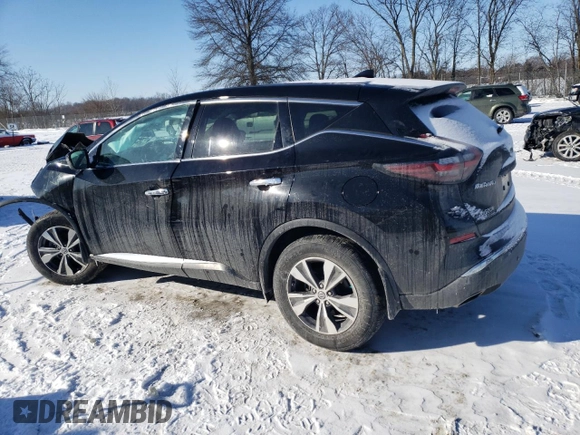 2020 Nissan Murano S with VIN 5N1AZ2AS4LN167339, listed as a Copart auction lot 45813445 with Not Provided miles and Salvage Title. Bid and sale history available at DreamBid. Image 2.