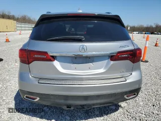 2016 Acura MDX with VIN 5FRYD4H27GB006294, listed as a Copart auction lot 53050055 with 169,558 mi miles and Salvage Title. Bid and sale history available at carsss.com. Image 6.