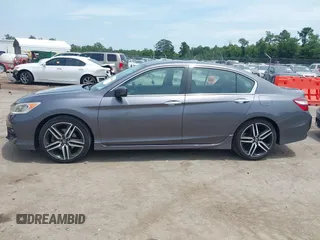 2016 Honda Accord Sport with VIN 1HGCR2F58GA076752, listed as a IAAI auction lot 42506589 with 146,474 mi miles and . Bid and sale history available at DreamBid. Image 14.