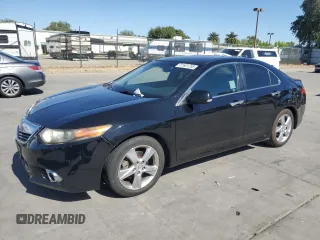 2011 Acura TSX with VIN JH4CU2F66BC018463, listed as a Copart auction lot 61601255 with 159,037 mi miles and Salvage title. Bid and sale history available at DreamBid. Image 1.