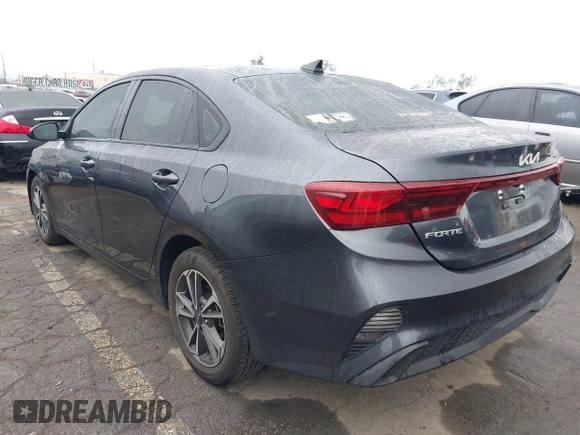 2023 Kia Forte LXS with VIN 3KPF24AD1PE607992, listed as a IAAI auction lot 41867586 with 18,171 mi miles. Bid and sale history available at carsss.com. Image 3.