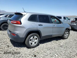 2015 Jeep Cherokee Sport with VIN 1C4PJMAB9FW545249, listed as a Copart auction lot 57528075 with 158,074 mi miles and Salvage title. Bid and sale history available at DreamBid. Image 3.