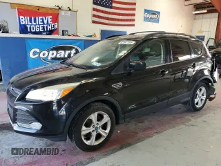 2013 Ford Escape SE with VIN 1FMCU9GXXDUC10995, listed as a Copart auction lot 62347185 with 131,631 mi miles and Salvage title. Bid and sale history available at DreamBid. Image 1.