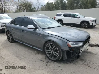 2013 Audi S4 Prestige with VIN WAUKGAFL1DA063911, listed as a Copart auction lot 49174775 with 125,379 mi miles and Salvage Title. Bid and sale history available at carsss.com. Image 4.