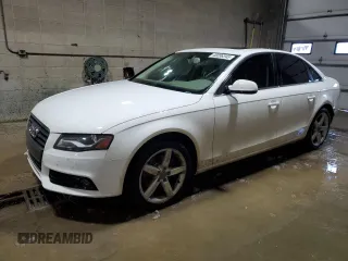 2011 Audi A4 Prestige z VIN WAUKFAFL3BN030594, wystawiony jako Copart lot #46096345 z przebiegiem 198 780 mil mil oraz Szkoda całkowita • Salvage title. Historia ofert i sprzedaży dostępna na DreamBid. Obrazek 1.