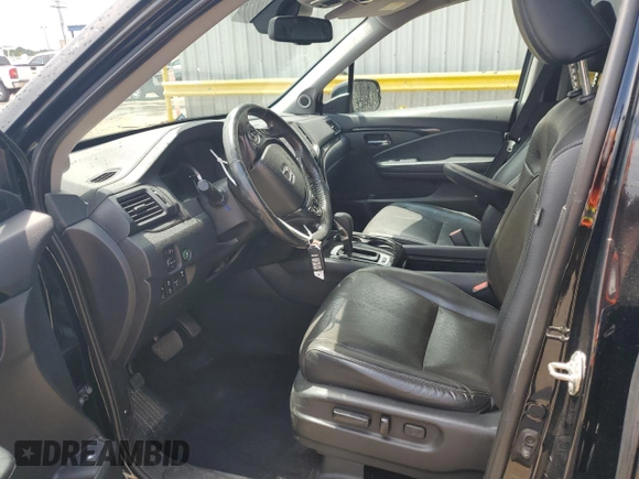 2018 Honda Ridgeline RTL-E with VIN 5FPYK3F78JB017738, listed as a Copart auction lot 62852835 with 95,778 mi miles and Salvage title. Bid and sale history available at DreamBid. Image 7.