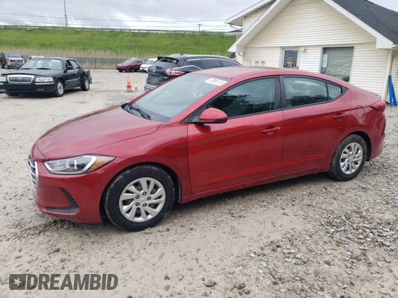 2017 Hyundai Elantra SE z VIN 5NPD74LF4HH104980, wystawiony jako Copart lot #57995175 z przebiegiem 122 779 mil mil oraz Czysty tytuł • Clean title. Historia ofert i sprzedaży dostępna na DreamBid. Obrazek 1.