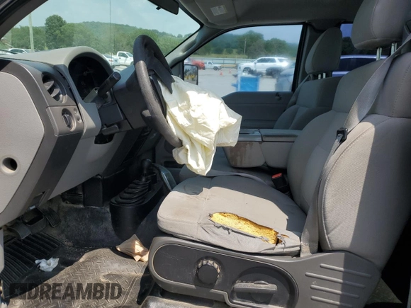 2008 Ford F-150 STX with VIN 1FTRX14W88FB22993, listed as a Copart auction lot 59531365 with 248,580 mi miles and Salvage title. Bid and sale history available at DreamBid. Image 7.