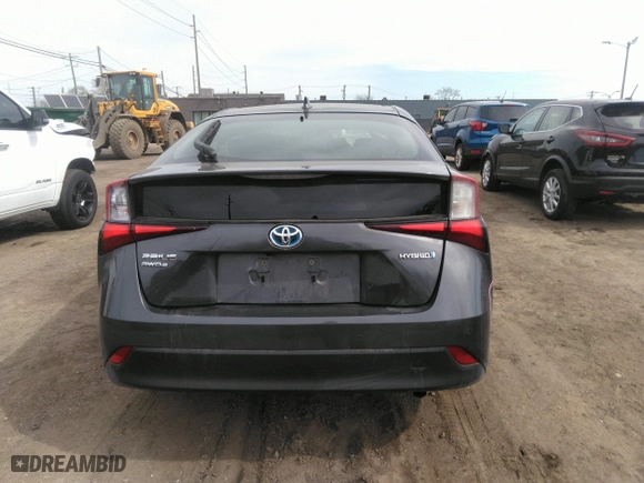 2019 Toyota Prius LE with VIN JTDL9RFU9K3009363, listed as a IAAI auction lot 41812912 with 28,442 mi miles. Bid and sale history available at carsss.com. Image 16.