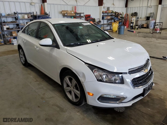 2015 Chevrolet Cruze LT with VIN 1G1PE5SB1F7235639, listed as a Copart auction lot 53167865 with 90,954 mi miles and Non Repairable. Bid and sale history available at carsss.com. Image 4.