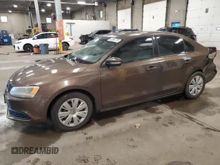 2011 Volkswagen Jetta SE with VIN 3VWDX7AJ2BM397530, listed as a Copart auction lot 61066775 with 130,164 mi miles and Salvage title. Bid and sale history available at DreamBid. Image 1.