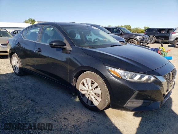 2020 Nissan Sentra S with VIN 3N1AB8BVXLY230437, listed as a Copart auction lot 50471005 with 134,605 mi miles and Clean Title. Bid and sale history available at carsss.com. Image 4.