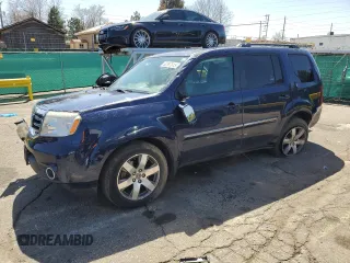 2014 Honda Pilot Touring with VIN 5FNYF4H94EB019249, listed as a Copart auction lot 52387815 with 122,955 mi miles and Clean Title. Bid and sale history available at carsss.com. Image 1.