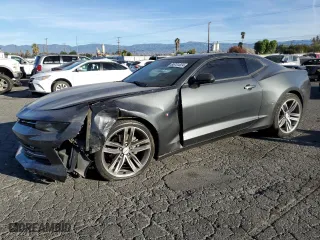 2016 Chevrolet Camaro 2LT with VIN 1G1FD1RS6G0144812, listed as a Copart auction lot 85731024 with 80,044 mi miles and Salvage Title. Bid and sale history available at carsss.com. Image 1.