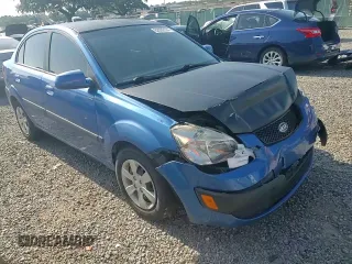 2009 Kia Rio LX with VIN KNADE223296515613, listed as a Copart auction lot 62008194 with 143,238 mi miles and Salvage Title. Bid and sale history available at carsss.com. Image 10.