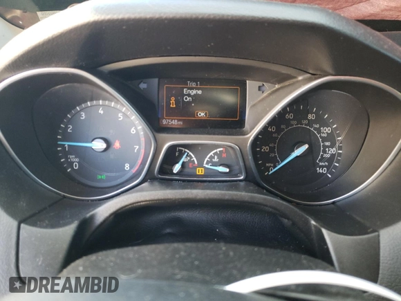 2018 Ford Focus S with VIN 1FADP3E28JL256904, listed as a Copart auction lot 49379685 with 97,548 mi miles and Salvage Title. Bid and sale history available at carsss.com. Image 9.