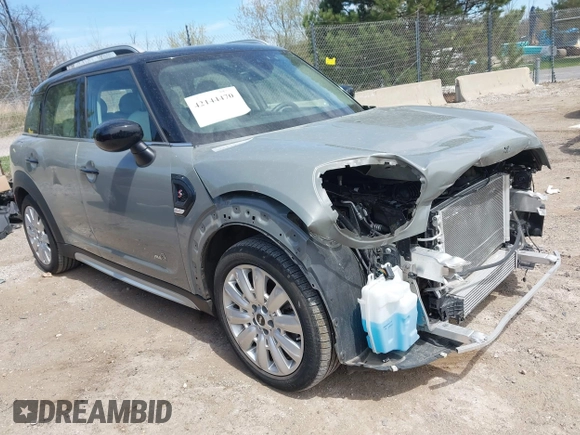 2022 MINI Countryman Cooper S with VIN WMZ83BR03N3N56348, listed as a IAAI auction lot 42144470 with 26,727 mi miles and . Bid and sale history available at DreamBid. Image 1.
