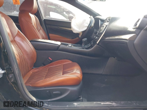 2020 Nissan Maxima Platinum with VIN 1N4AA6FVXLC377564, listed as a IAAI auction lot 41604109 with 125,823 mi miles and . Bid and sale history available at DreamBid. Image 5.