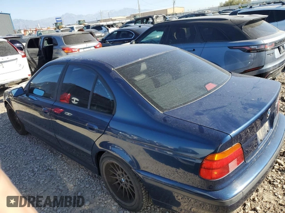 1999 BMW 5 Series 540i with VIN WBADN5332XGC91625, listed as a Copart auction lot 74486614 with 326 mi miles and Clean Title. Bid and sale history available at carsss.com. Image 2.