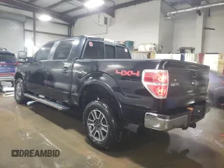 2011 Ford F-150 Lariat with VIN 1FTFW1E61BFB89740, listed as a Copart auction lot 45482805 with 142,851 mi miles and Salvage Title. Bid and sale history available at carsss.com. Image 2.