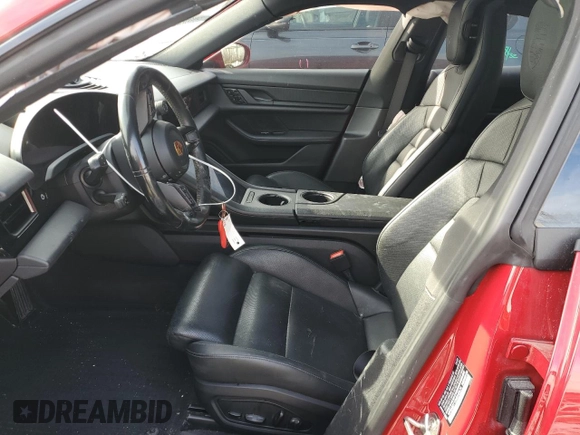 2021 Porsche Taycan 4S with VIN WP0AB2Y12MSA42674, listed as a Copart auction lot 42184295 with Not provided miles and Salvage title. Bid and sale history available at DreamBid. Image 7.