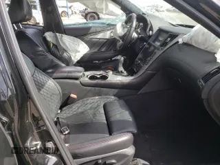 2019 Infiniti Q50 RED SPORT 400 with VIN JN1FV7AP1KM760890, listed as a Copart auction lot 48599375 with 78,196 mi miles and Salvage Title. Bid and sale history available at carsss.com. Image 7.
