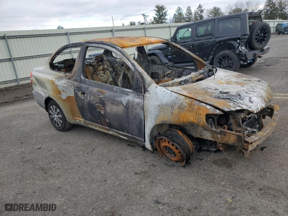 2001 Toyota ECHO with VIN JTDAT123310178186, listed as a Copart auction lot 87269804 with NaN miles and Salvage Title. Bid and sale history available at carsss.com. Image 4.