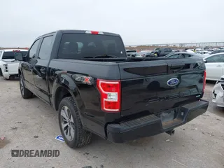 2020 Ford F-150 XL with VIN 1FTEW1CP7LKD07631, listed as a IAAI auction lot 41711165 with 101,608 mi miles. Bid and sale history available at carsss.com. Image 3.