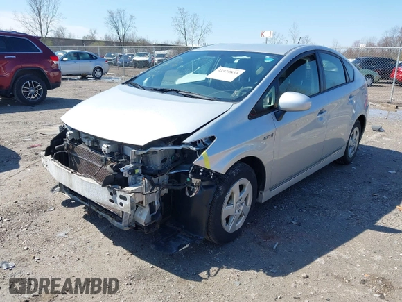2011 Toyota Prius I with VIN JTDKN3DU0B0319068, listed as a IAAI auction lot 41972833 with 198,761 mi miles. Bid and sale history available at carsss.com. Image 18.