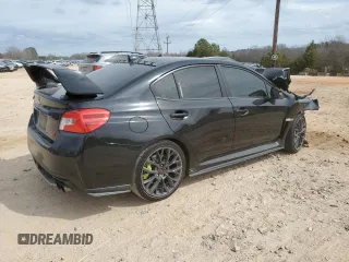 2019 Subaru WRX STI with VIN JF1VA2R69K9807241, listed as a Copart auction lot 47674445 with 0 mi miles and Salvage Title. Bid and sale history available at carsss.com. Image 3.