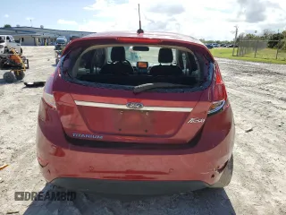 2017 Ford Fiesta Titanium with VIN 3FADP4FJXHM171163, listed as a Copart auction lot 77911114 with 80,171 mi miles and Salvage Title. Bid and sale history available at DreamBid. Image 6.
