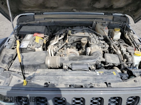 2022 Jeep Gladiator Rubicon with VIN 1C6JJTBG5NL149501, listed as a Copart auction lot 53029565 with 46,151 mi miles and Salvage title. Bid and sale history available at DreamBid. Image 11.
