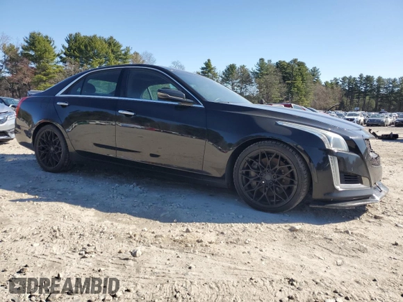 2014 Cadillac CTS Vsport Premium RWD with VIN 1G6AV5S85E0161878, listed as a Copart auction lot 53423935 with 128,233 mi miles and Clean Title. Bid and sale history available at carsss.com. Image 4.