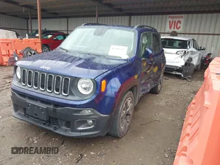 2018 Jeep Renegade Latitude with VIN ZACCJABB4JPH62323, listed as a IAAI auction lot 42202217 with 111,042 mi miles and . Bid and sale history available at DreamBid. Image 16.