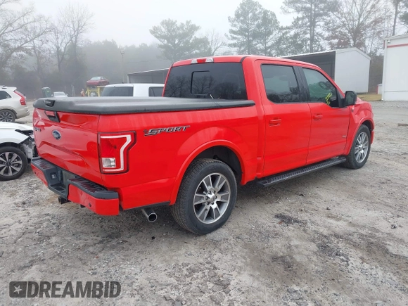 2016 Ford F-150 XL with VIN 1FTEW1CP9GKD03358, listed as a IAAI auction lot 41057089 with 104,573 mi miles and . Bid and sale history available at DreamBid. Image 4.