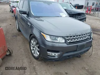 2016 Land Rover Range Rover Sport V6 Diesel HSE with VIN SALWR2KF2GA654802, listed as a IAAI auction lot 41704930 with 150,193 mi miles. Bid and sale history available at carsss.com. Image 1.