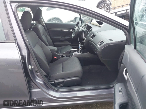 2015 Honda Civic EX with VIN 19XFB2F80FE267622, listed as a IAAI auction lot 41679465 with 140,360 mi miles. Bid and sale history available at carsss.com. Image 5.