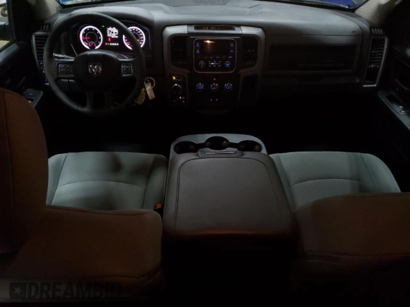 2018 Ram 1500 Express with VIN 1C6RR7FG6JS282197, listed as a Copart auction lot 82840704 with 150,019 mi miles and Salvage title. Bid and sale history available at DreamBid. Image 8.