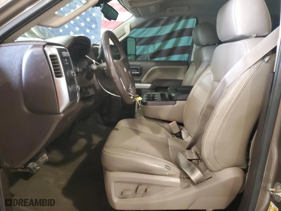 2015 Chevrolet Silverado 2500HD LT with VIN 1GC1KVE8XFF116516, listed as a Copart auction lot 43725145 with 186,219 mi miles and Clean Title. Bid and sale history available at carsss.com. Image 7.