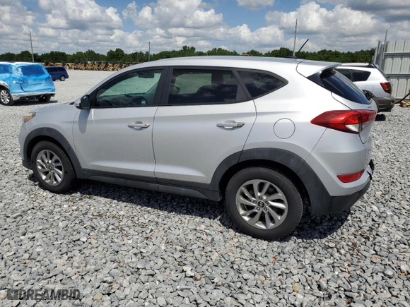 2016 Hyundai Tucson SE with VIN KM8J23A47GU129370, listed as a Copart auction lot 52081245 with 39,652 mi miles and Salvage Title. Bid and sale history available at carsss.com. Image 2.