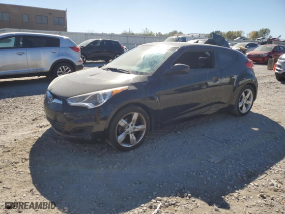 2015 Hyundai Veloster RE:FLEX with VIN KMHTC6AD0FU242972, listed as a Copart auction lot 75930104 with 152,516 mi miles and Non Repairable. Bid and sale history available at carsss.com. Image 1.
