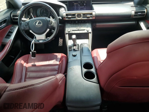2016 Lexus IS 200t z VIN JTHBA1D2XG5032327, wystawiony jako Copart lot #62668755 z przebiegiem 132 011 mil mil oraz Szkoda całkowita • Salvage title. Historia ofert i sprzedaży dostępna na DreamBid. Obrazek 8.