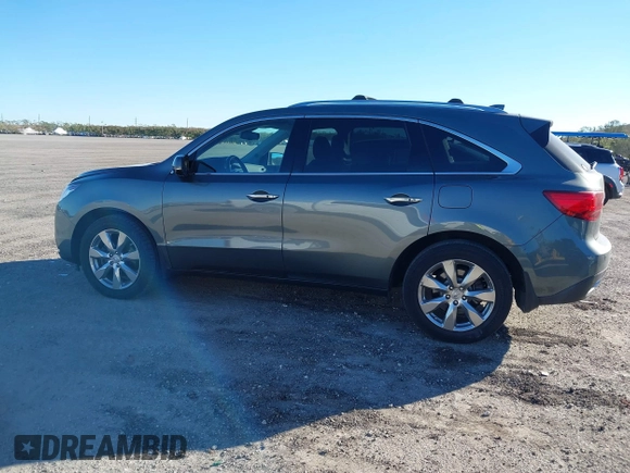 2014 Acura MDX Advance with VIN 5FRYD4H83EB048432, listed as a IAAI auction lot 41004432 with 83,944 mi miles and . Bid and sale history available at carsss.com. Image 14.