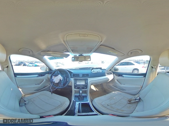 2012 Volkswagen Passat SE with VIN 1VWBH7A30CC067572, listed as a Copart auction lot 87018124 with 191,468 mi miles and Salvage Title. Bid and sale history available at carsss.com. Image 13.