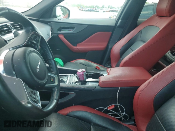 2017 Jaguar F-Pace S с VIN SADCM2BV0HA052552, выставлен на аукционе Copart как лот 62494825 с пробегом Не указан миль и Списание • Salvage title. История ставок и продаж доступна на DreamBid. Изображение 7.